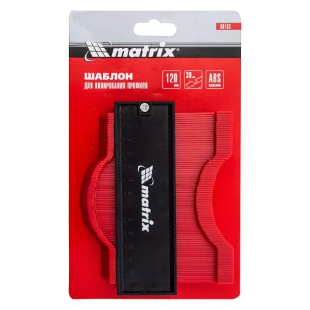 Шаблон для копирования профиля 12 см, пластиковый Matrix 88103 купить в Ижевске