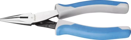 Тонкогубцы ЗУБР &quot;ПРОФЕССИОНАЛ&quot;, хромоникелевая сталь, двухкомпонентная рукоятка, 115мм 22173-3-11 купить в Ижевске