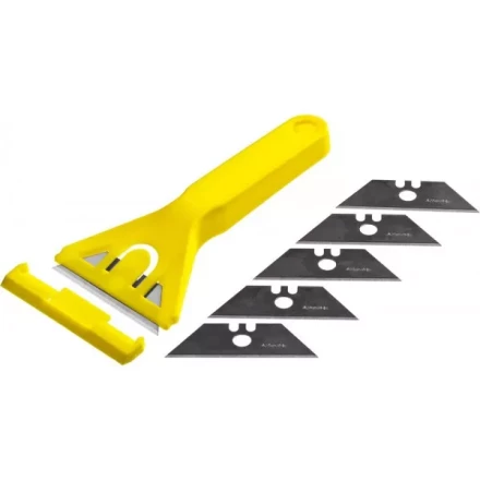 Набор STAYER &quot;STANDARD&quot;: Скребок пластмассовый с 5 лезвиями, 50мм 0851-H6_z01 купить в Ижевске