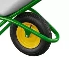 Тачка садово-строительная усиленная грузоподъемность 200 кг объем 90 л 689883 купить в Ижевске