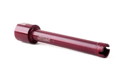 Сегментная алмазная коронка MESSER REDLINE по граниту диаметр 18 мм длина 100 мм купить в Ижевске