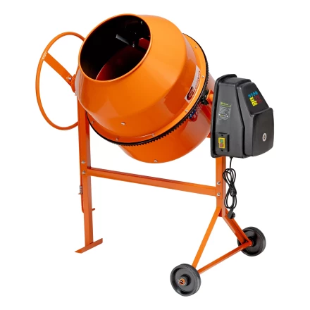 Бетоносмеситель Сибртех БСН-220П 95521, мощность 1000 Вт, полиамидный венец купить в Ижевске