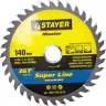 Диск пильный "SUPER-Line" по дереву, 140x20мм, 36T, STAYER 3682-140-20-36 купить в Ижевске