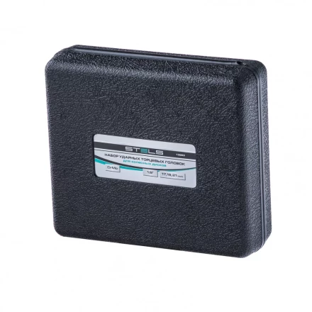 Набор головок ударных 6-гранных удлиненных для колесных дисков 17 19 21 мм 1/2&quot; 3 предмета Stels 13953 купить в Ижевске