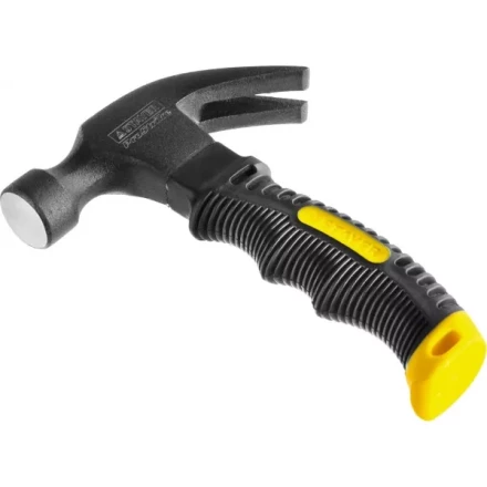 Молоток-гвоздодер &quot;COMPACT&quot; укороченный с фиберглассовой рукояткой, 225г, STAYER Professional 2026-225 купить в Ижевске