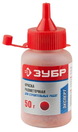Краска ЗУБР разметочная для строительных работ, красная, 50г 4-06405-2_z01 купить в Ижевске