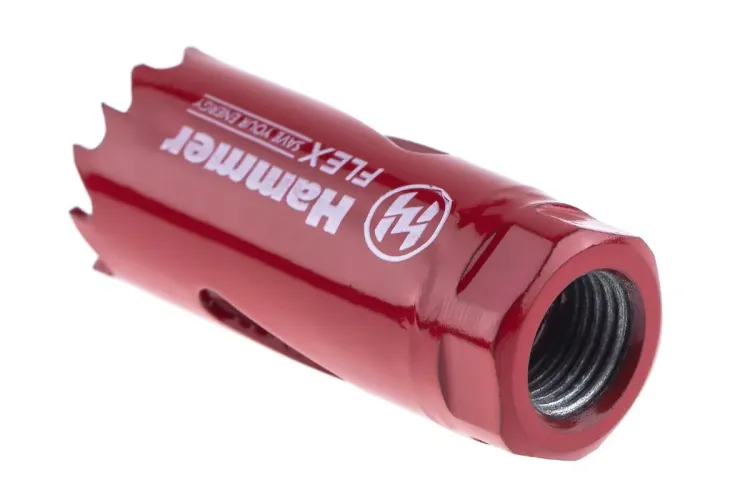 Коронка биметаллическая HAMMER Ф22х38мм 5/8" BiMETALL (224-003) купить в Ижевске