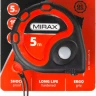 Рулетка MIRAX, 3 стопора, двухкомпонентный пластиковый корпус, 5мх19мм 34013-05-19 купить в Ижевске