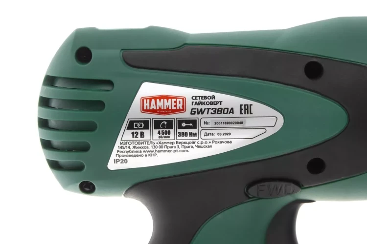 Гайковерт HAMMER GWT380A купить в Ижевске