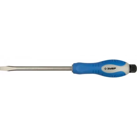 ЗУБР &quot;ЭКСПЕРТ&quot; АВТО. Отвертка ударная, сквозной Cr-Mo стержень с усилителем под ключ, двухкомп. рукоятка, SL 25271-8.0-150 купить в Ижевске