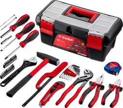 Универсальный набор инструмента для дома ЗУБР Хозяин-42 42 предмета