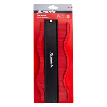 Шаблон для копирования профиля 25 см, пластиковый Matrix 88104 купить в Ижевске