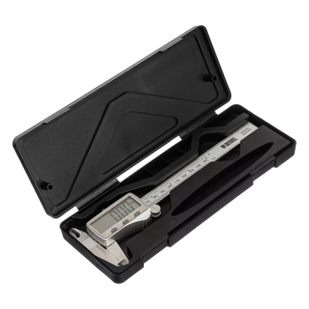 Штангенциркуль Denzel 31614, 150 мм, электронный, большой дисплей, с глубиномером купить в Ижевске