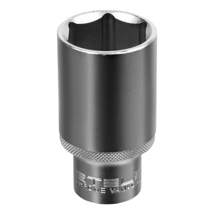 Головка торцевая удлиненная, 30 мм, шестигранная, CrV, под квадрат 1/2 Stels 13885 купить в Ижевске