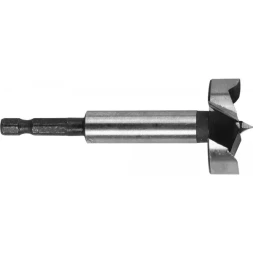 ЗУБР "ЭКСПЕРТ". Сверло Форстнера по дереву, шестигранный хвостовик 1/4", 35мм 29993-35