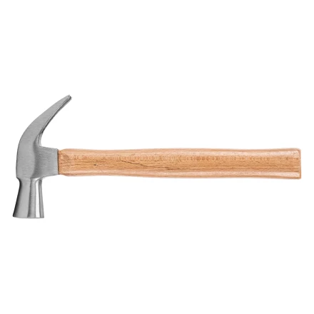 Молоток-гвоздодер, 650 г Sparta, боек 32 мм, деревянная рукоятка, 104235 купить в Ижевске
