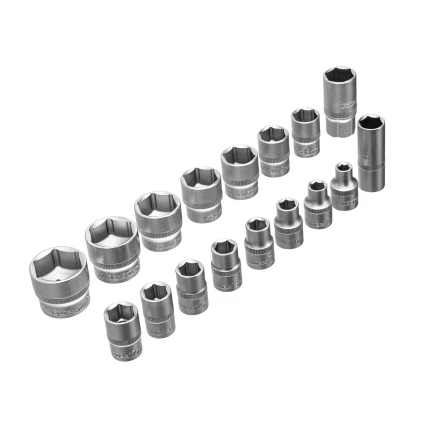 Набор инструментов Сибртех 13393, 1/2&quot;, пластиковый кейс, 32 предмета купить в Ижевске