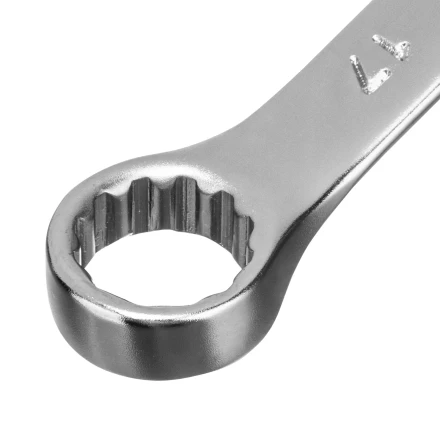 Набор ключей комбинированных Stels 6-17 мм, 6 шт., CrV, матовый хром, 15442 купить в Ижевске