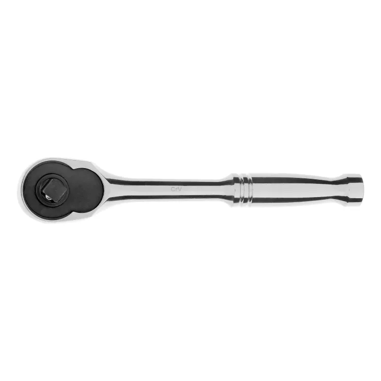 Ключ-трещотка 1/4" Gross 14050, CrV, 120 зубьев, цельнометаллический, хром купить в Ижевске