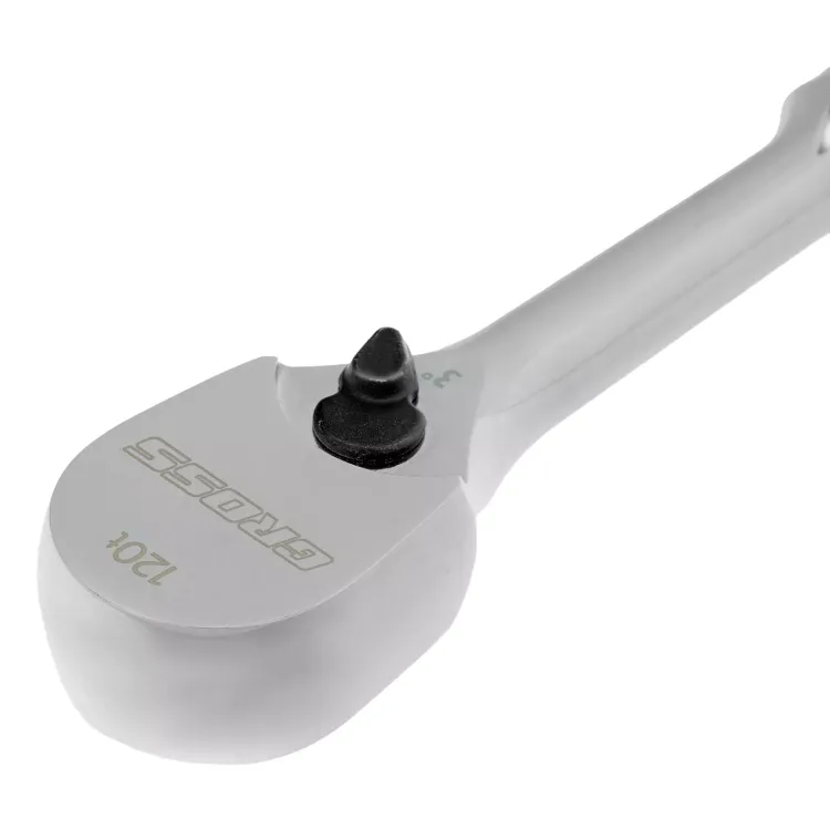 Ключ-трещотка 1/4" Gross 14050, CrV, 120 зубьев, цельнометаллический, хром купить в Ижевске