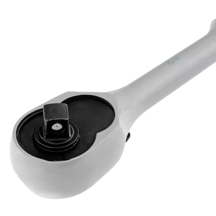 Ключ-трещотка 1/4" Gross 14050, CrV, 120 зубьев, цельнометаллический, хром купить в Ижевске