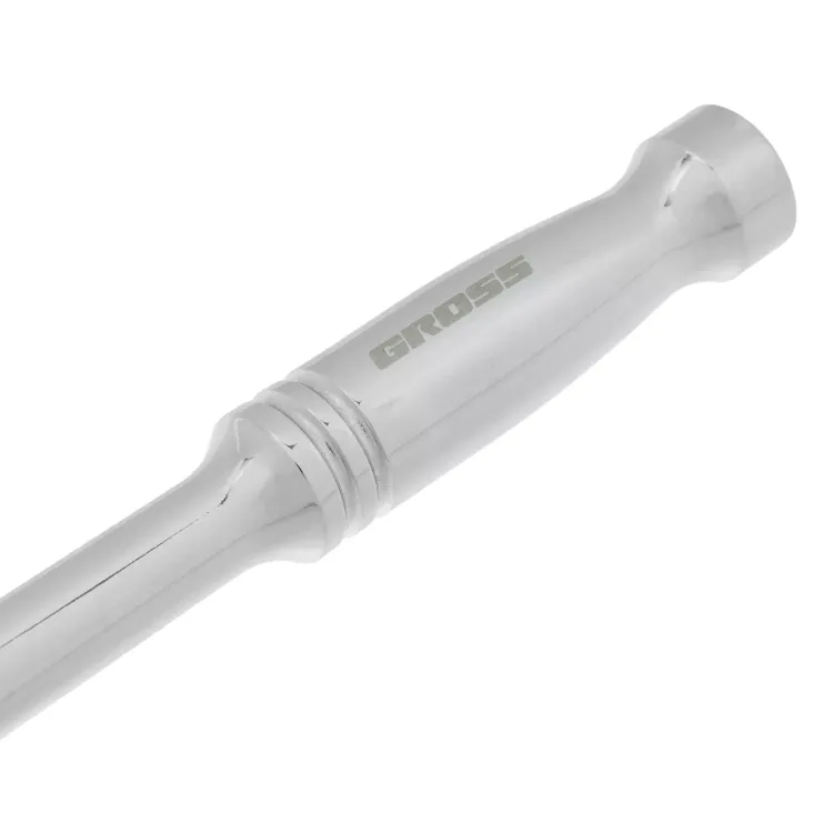 Ключ-трещотка 1/4" Gross 14050, CrV, 120 зубьев, цельнометаллический, хром купить в Ижевске