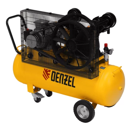 Компрессор воздушный рем. привод Denzel BCV 4000-T/100, 4,0 кВт, 100 литров, 690 л/мин купить в Ижевске