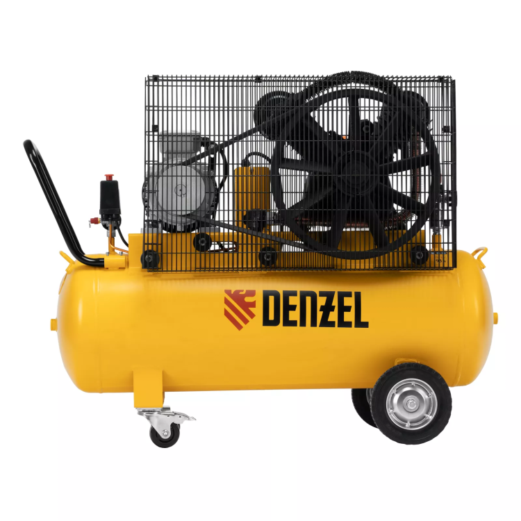 Компрессор воздушный рем. привод Denzel BCV 4000-T/100, 4,0 кВт, 100 литров, 690 л/мин купить в Ижевске