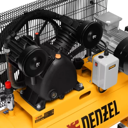 Компрессор воздушный рем. привод Denzel BCV 4000-T/100, 4,0 кВт, 100 литров, 690 л/мин купить в Ижевске