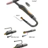 Горелка TECH TS 26FLEX М12х1 8метр IOR6306 Сварог купить в Ижевске