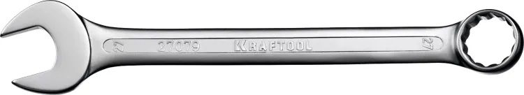 Ключ комбинированный KRAFTOOL, Cr-V, DIN 3113 27079-27 купить в Ижевске
