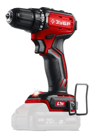 ЗУБР 20 В, 45 Нм, без АКБ (LMS), бесщеточная дрель-шуруповерт (ДБ-45) купить в Ижевске