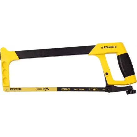 Ножовка по металлу STAYER RX700-HERCULES, металлическая обрезиненная ручка, натяжение 100 кг, 300 мм 2-15791_z01 купить в Ижевске