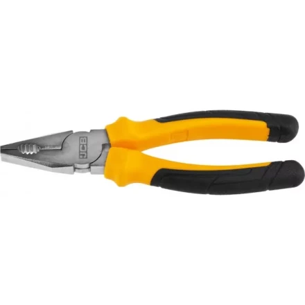 Плоскогубцы JCB, хромированное покрытие, двухкомпонентная рукоятка, CrV cталь, 180мм JPL005 купить в Ижевске