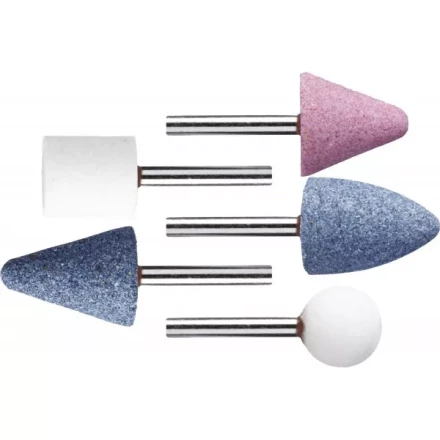 Набор STAYER &quot;MASTER&quot;: Абразивные минишарошки-насадки для гравера и дрели, хвостовик d 3,2мм, 5 предм. 2988-H5 купить в Ижевске