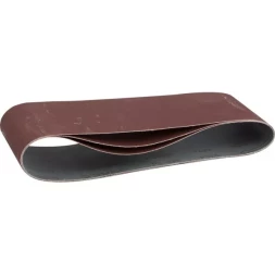 Лента шлифовальная бесконечная ЗУБР "МАСТЕР" на тканевой основе, для ЛШМ, P320, 100х610мм, 3шт 35543-320