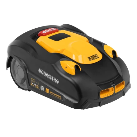 Робот-газонокосилка Grass Master 1000, ультразвуковой датчик, 3 Ач, LCD дисплей, Wi-Fi // Denzel купить в Ижевске