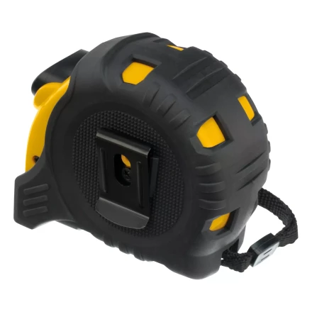 Рулетка Denzel 8м х 25мм, обрезиненный корпус, автоматическая фиксация 31553 купить в Ижевске