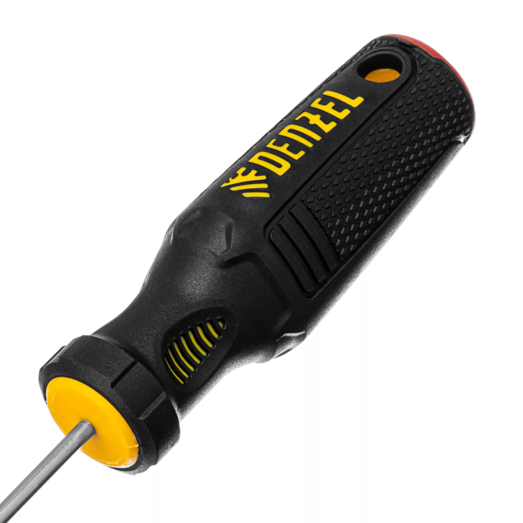 Отвертка, PH0х75 мм, S2, 3к рукоятка Denzel 121717 купить в Ижевске