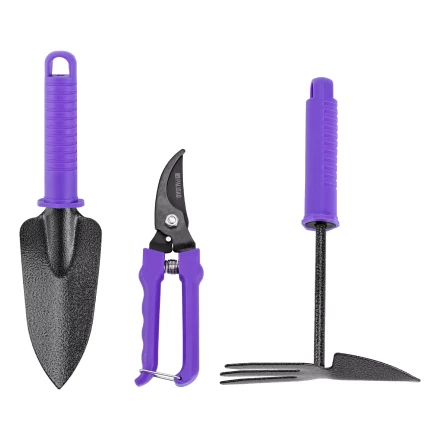 Набор садового инструмента с секатором Palisad 629048, пластиковые рукоятки, 3 предмета, Standard купить в Ижевске