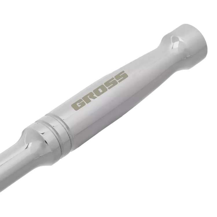 Ключ-трещотка 3/8" Gross 14051, CrV, 120 зубьев, цельнометаллический, хром купить в Ижевске