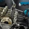 Ключ-трещотка 3/8" Gross 14051, CrV, 120 зубьев, цельнометаллический, хром купить в Ижевске