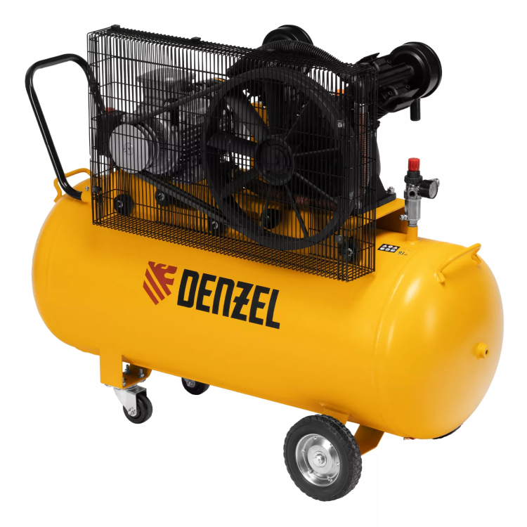 Компрессор воздушный рем. привод Denzel BCV 4000-T/200, 4,0 кВт, 200 литров, 690 л/мин купить в Ижевске