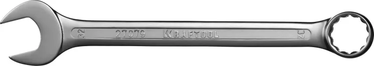 Ключ комбинированный KRAFTOOL EXPERT, Cr-V, DIN 3113 27079-32 купить в Ижевске