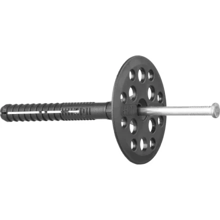 Дюбель ЗУБР &quot;МАСТЕР&quot; для изоляционных материалов полипропиленовый, металлический стержень, 10 x 120 мм, 100 шт 4-301525-10-120_z01 купить в Ижевске