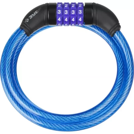 Замок ЗУБР &quot;ПРОФЕССИОНАЛ&quot;, тросовый, кодовый, с изменяемым кодом, длина троса - 1200мм, d 10мм 37262-120 купить в Ижевске