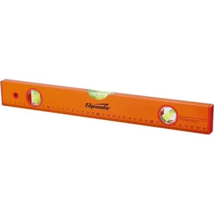 Уровень алюминиевый 2000 мм 3 глазка желтый линейка  SPARTA 330415 купить в Ижевске