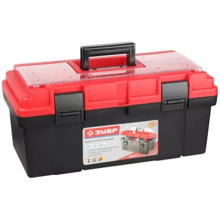 Ящик ЗУБР &quot;МАСТЕР&quot; пластмассовый для инструмента, 19&quot; 38180-19 купить в Ижевске