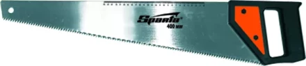 Ножовка по дереву 450 мм 5-6 TPI каленый зуб линейка пластиковая рукоятка SPARTA 232335 купить в Ижевске