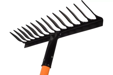 Грабли витые Вихрь 14 зубьев, сталь, с фиберглассовым черенком 73/7/1/12 купить в Ижевске